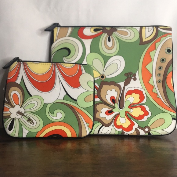 Once Upon A Rose Floral Cosmetic Bags - Picture 2 of 3